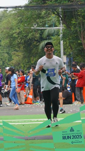 Race photo from Mangkunegaran Run 2025