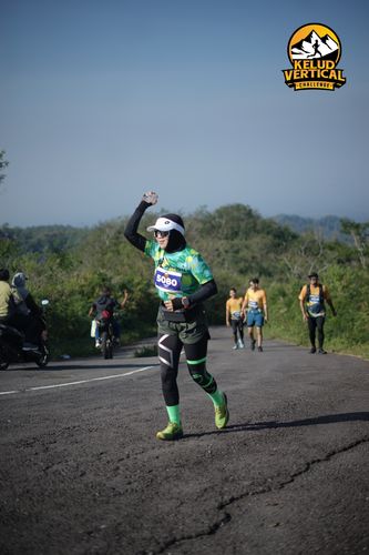 Race photo from Kelud Vertical Challenge 2024