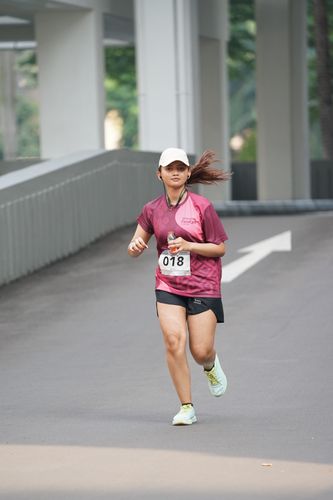 Race photo from Assurance Fun Run 2024