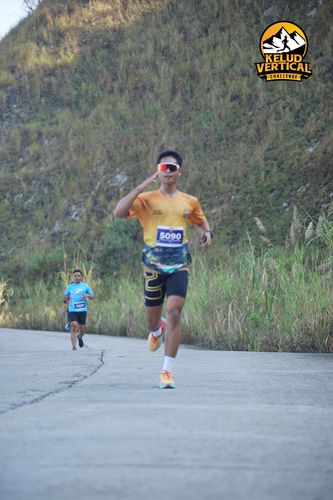 Race photo from Kelud Vertical Challenge 2024