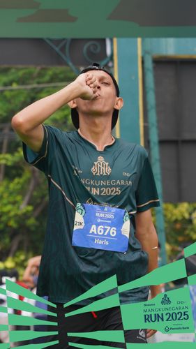 Race photo from Mangkunegaran Run 2025
