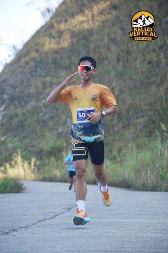 Race photo from Kelud Vertical Challenge 2024