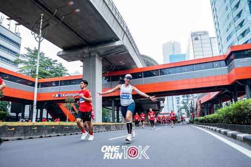 Race photo from ONE RUN 10K 2025