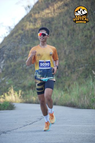 Race photo from Kelud Vertical Challenge 2024