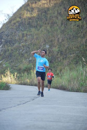 Race photo from Kelud Vertical Challenge 2024