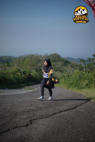 Race photo from Kelud Vertical Challenge 2024
