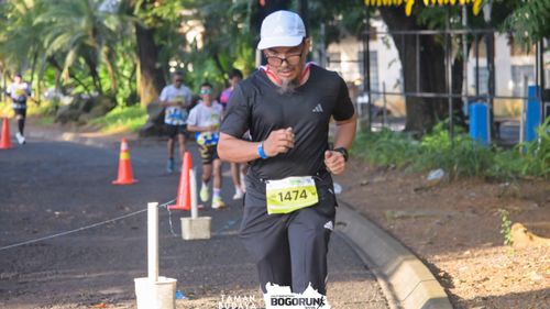 Race photo from Taman Budaya x BOGORUN 2025