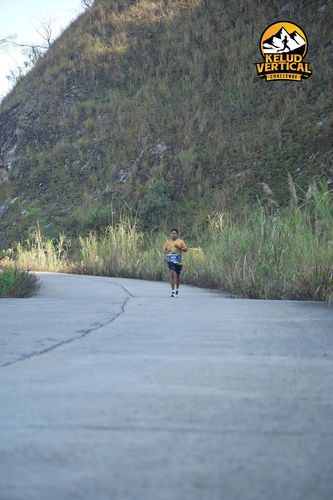 Race photo from Kelud Vertical Challenge 2024