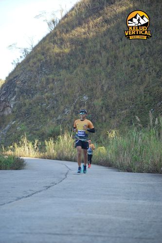 Race photo from Kelud Vertical Challenge 2024