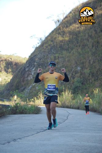 Race photo from Kelud Vertical Challenge 2024