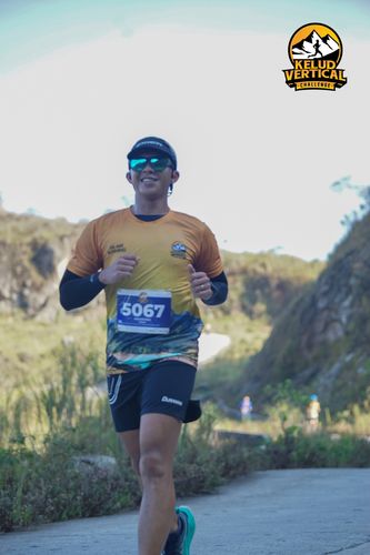 Race photo from Kelud Vertical Challenge 2024