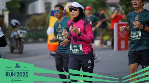 Race photo from Mangkunegaran Run 2025
