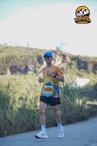 Race photo from Kelud Vertical Challenge 2024