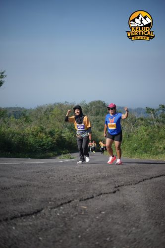 Race photo from Kelud Vertical Challenge 2024