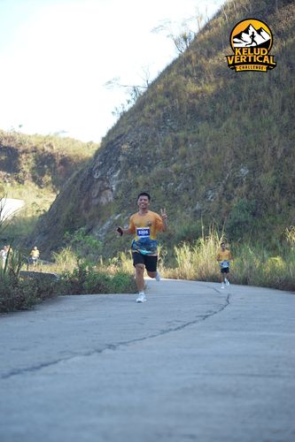 Race photo from Kelud Vertical Challenge 2024