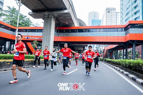 Race photo from ONE RUN 10K 2025