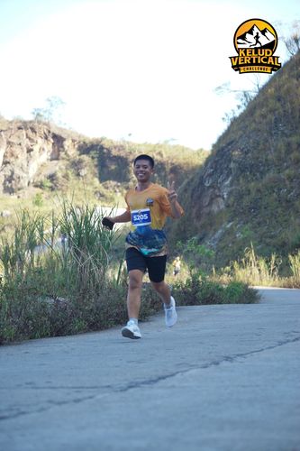 Race photo from Kelud Vertical Challenge 2024