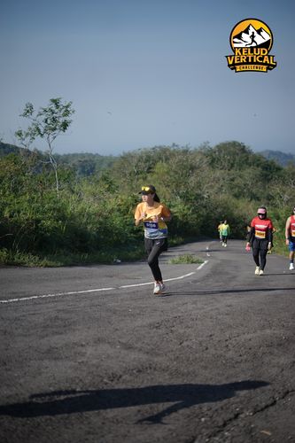 Race photo from Kelud Vertical Challenge 2024