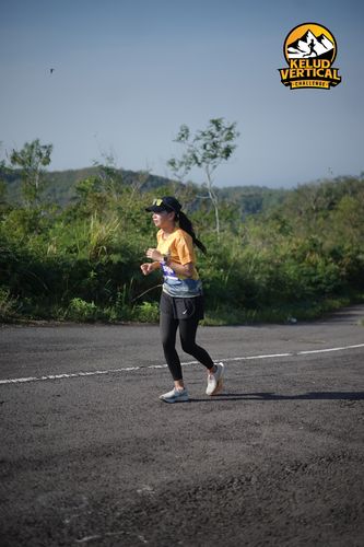 Race photo from Kelud Vertical Challenge 2024