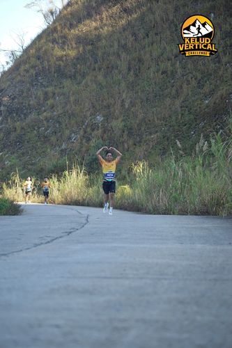 Race photo from Kelud Vertical Challenge 2024