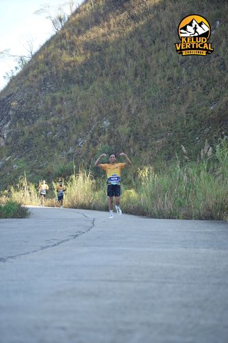 Race photo from Kelud Vertical Challenge 2024