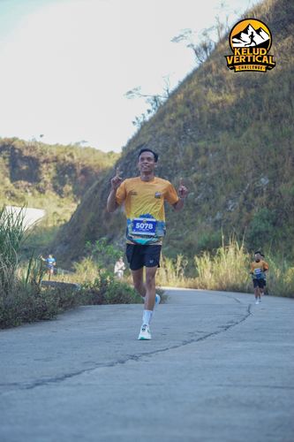 Race photo from Kelud Vertical Challenge 2024