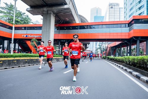 Race photo from ONE RUN 10K 2025
