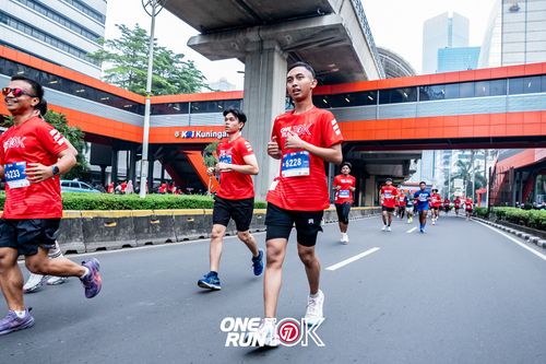 Race photo from ONE RUN 10K 2025