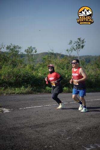 Race photo from Kelud Vertical Challenge 2024