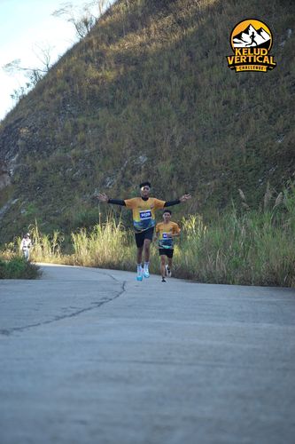 Race photo from Kelud Vertical Challenge 2024