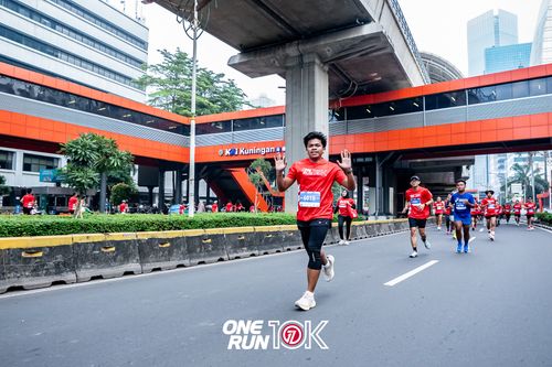 Race photo from ONE RUN 10K 2025
