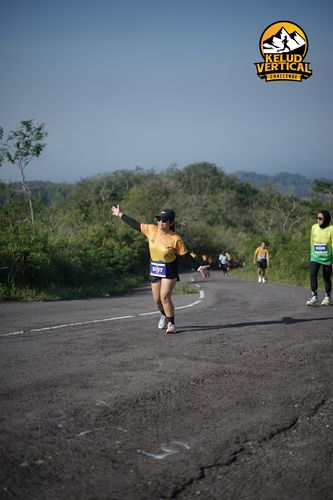Race photo from Kelud Vertical Challenge 2024