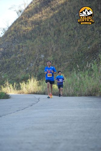 Race photo from Kelud Vertical Challenge 2024