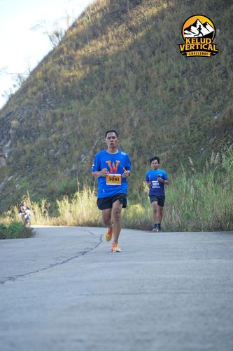 Race photo from Kelud Vertical Challenge 2024