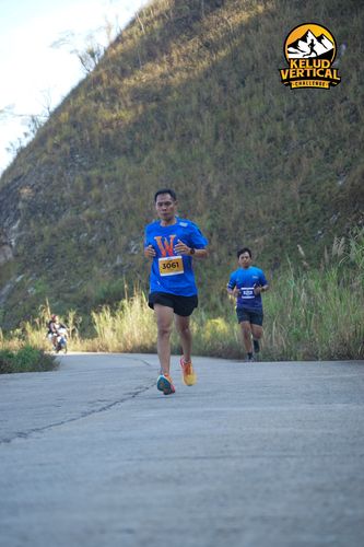 Race photo from Kelud Vertical Challenge 2024
