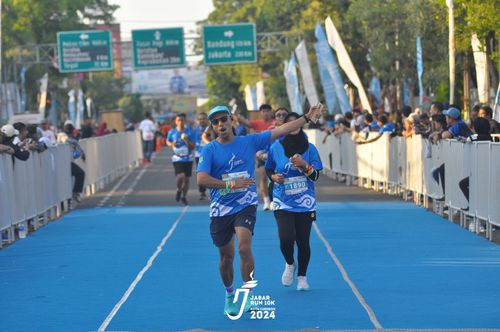 Race photo from Jabar Run 10K 2024