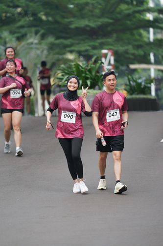 Race photo from Assurance Fun Run 2024