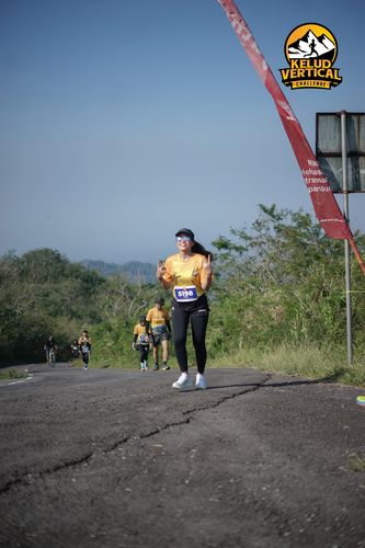 Race photo from Kelud Vertical Challenge 2024