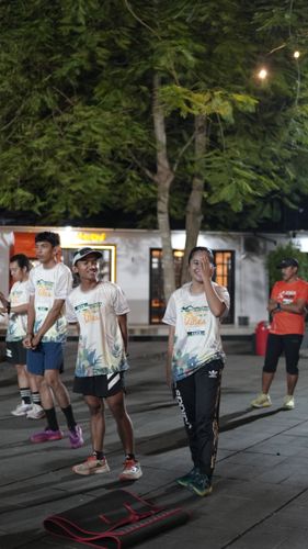 Race photo from ISC - Arutmin Borneo Run 