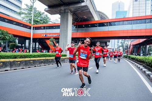 Race photo from ONE RUN 10K 2025