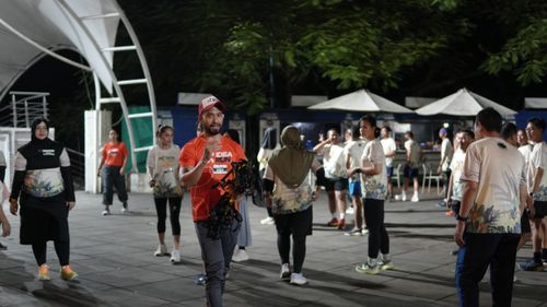 Race photo from ISC - Arutmin Borneo Run 