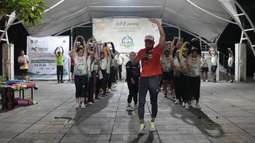 Race photo from ISC - Arutmin Borneo Run 