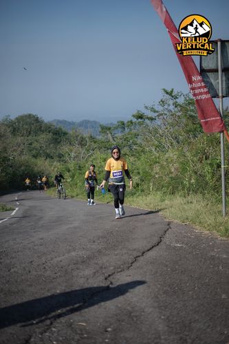 Race photo from Kelud Vertical Challenge 2024