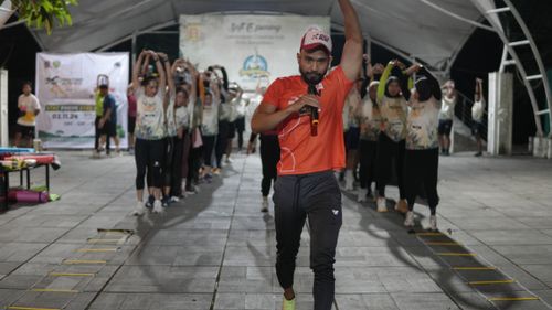 Race photo from ISC - Arutmin Borneo Run 