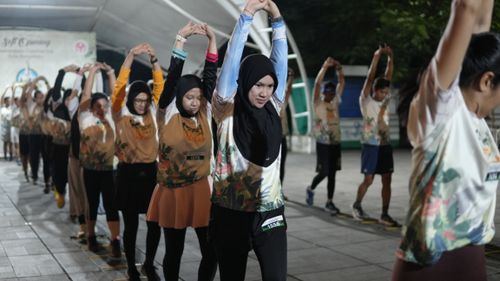 Race photo from ISC - Arutmin Borneo Run 