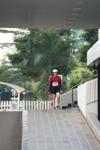 Race photo from Assurance Fun Run 2024