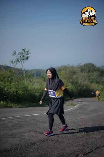 Race photo from Kelud Vertical Challenge 2024