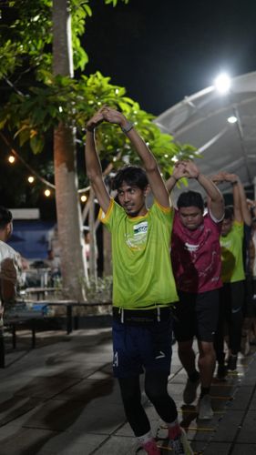 Race photo from ISC - Arutmin Borneo Run 