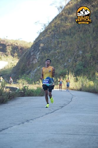 Race photo from Kelud Vertical Challenge 2024