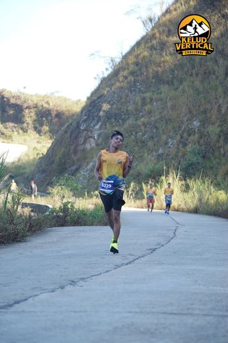 Race photo from Kelud Vertical Challenge 2024